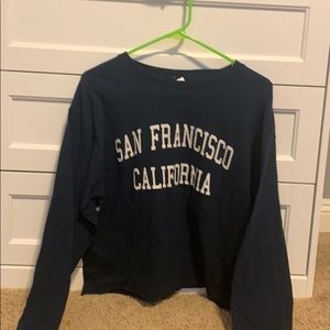 blue San Francisco long sleeve